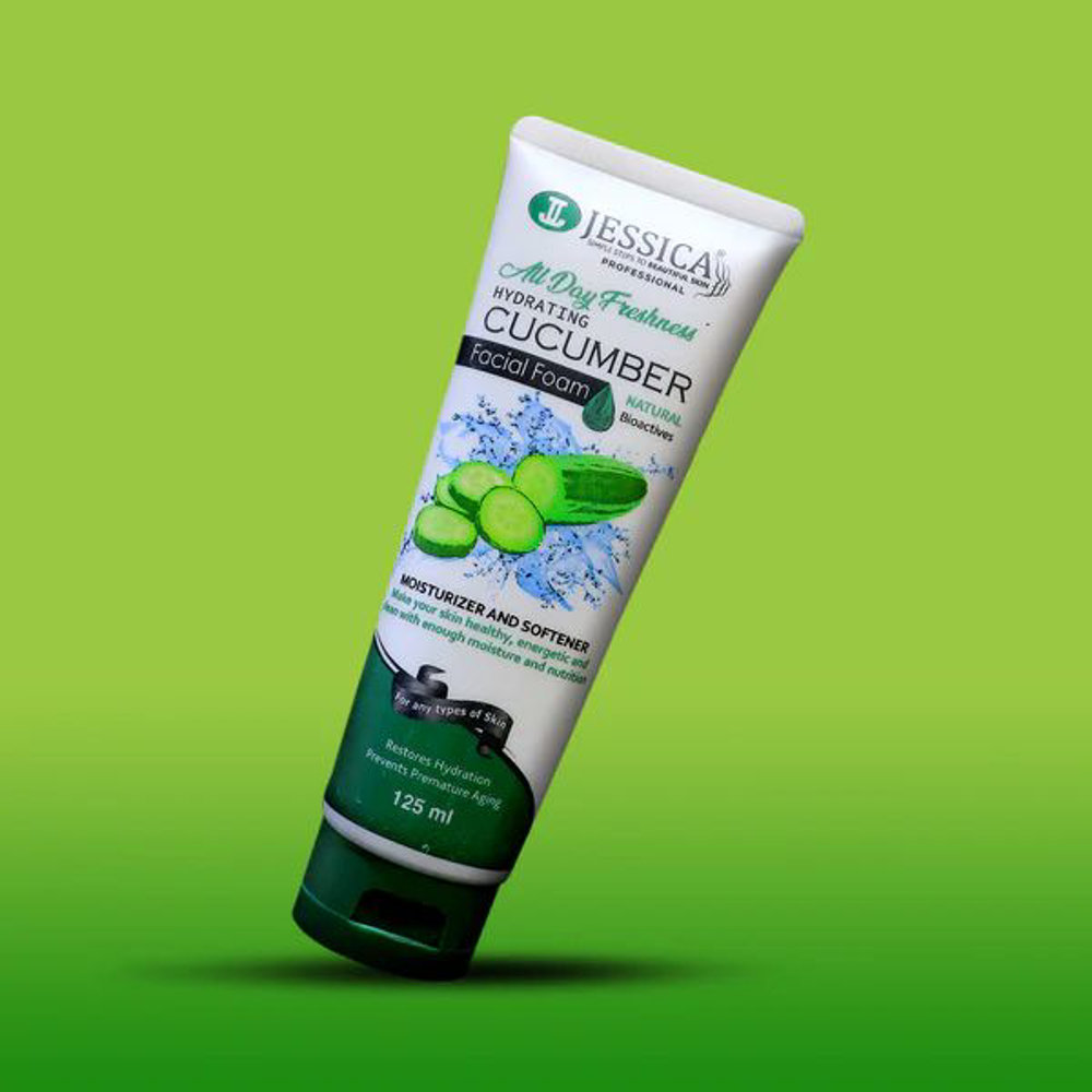 Picture of Jessica Hydrating Cucumber Facial Foam 125GM