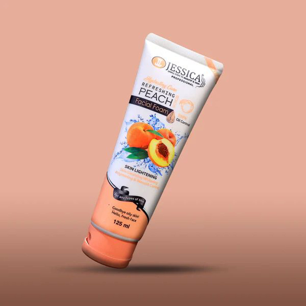 Picture of Jessica Refreshing Peach Facial Foam 125GM
