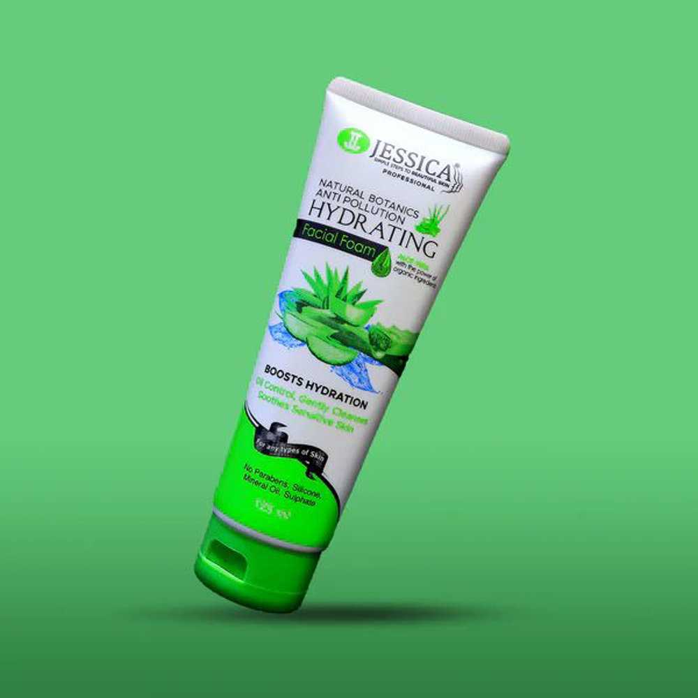 Picture of Jessica Hydrating Aloe Vera Facial Foam 125GM