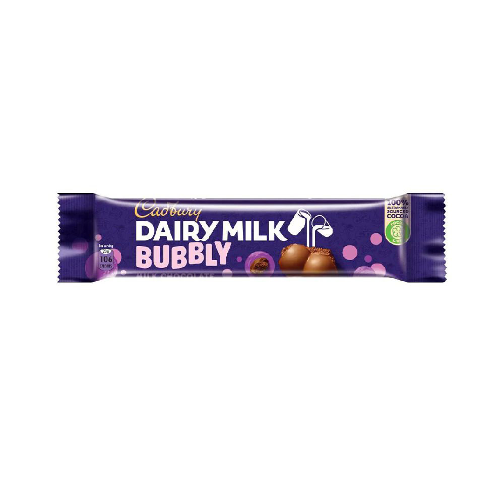 Picture of Cadbury Dairy Milk Bubbly Chocolate 13.5GM 