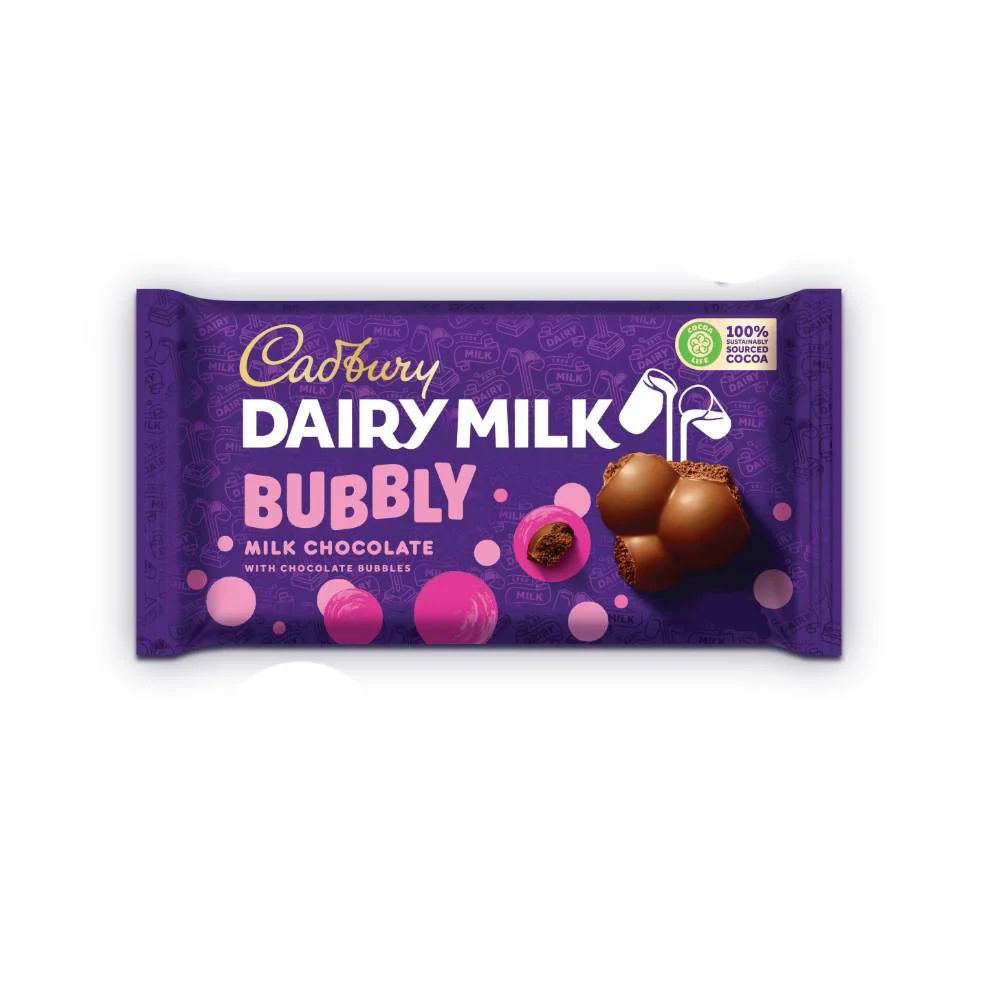 Picture of Cadbury Dairy Milk Bubbly Chocolate 40GM