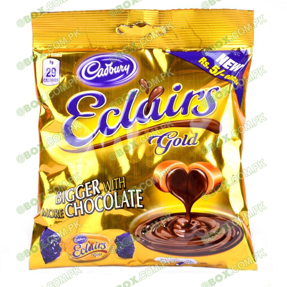 Picture of Cadbury Eclairs Gold Toffee 45Pcs 180GM 