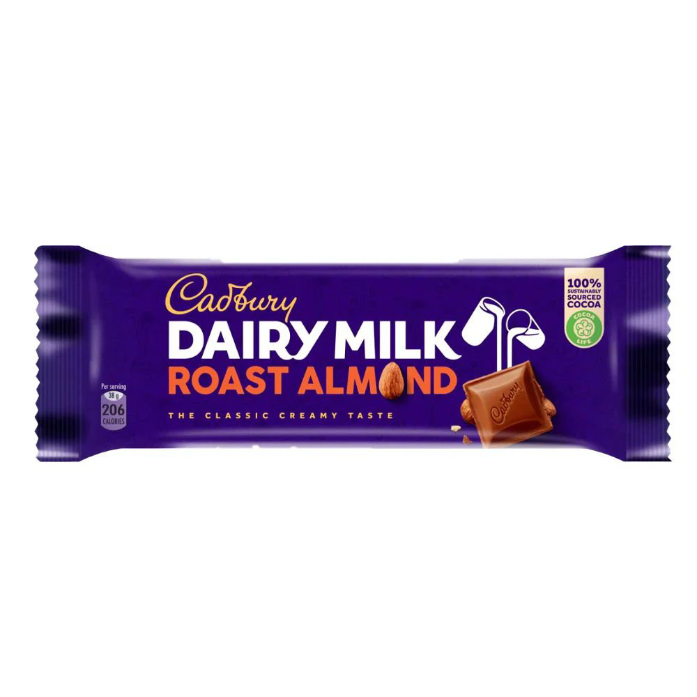 Picture of Cadbury Dairy Milk Roast Almond Chocolate 38GM