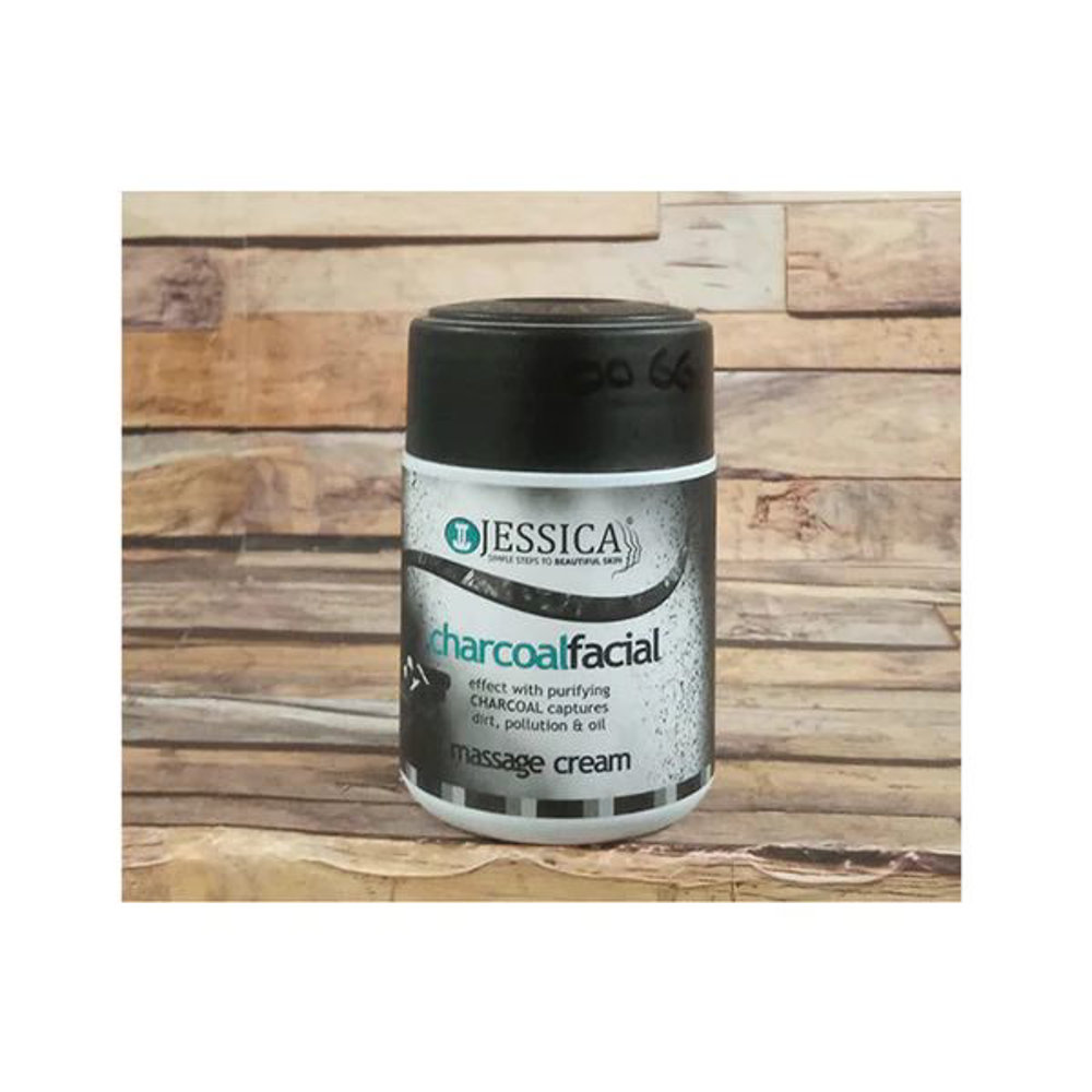 Picture of Jessica Charcoal Facial Massage Cream 230GM