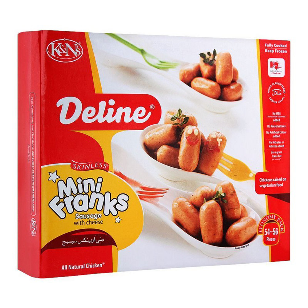 Picture of K&N Mini Franks Sausage With Cheese 700GM