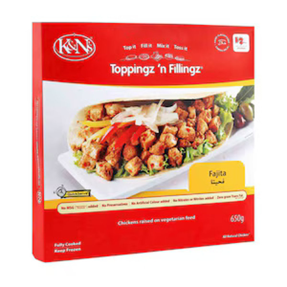 Picture of K&N Toppingz N Fillingz Fajita 650GM
