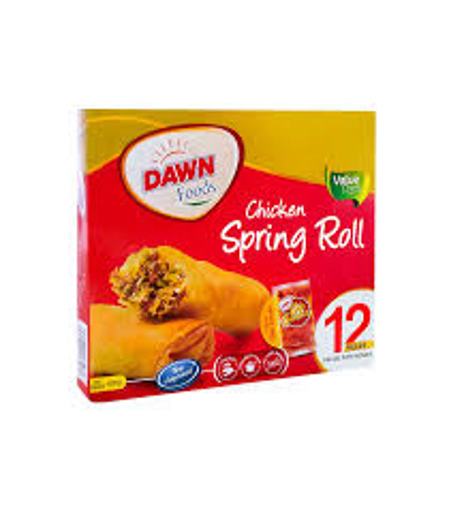 Picture of Dawn Food Chicken Spring Roll 12Pcs 420GM