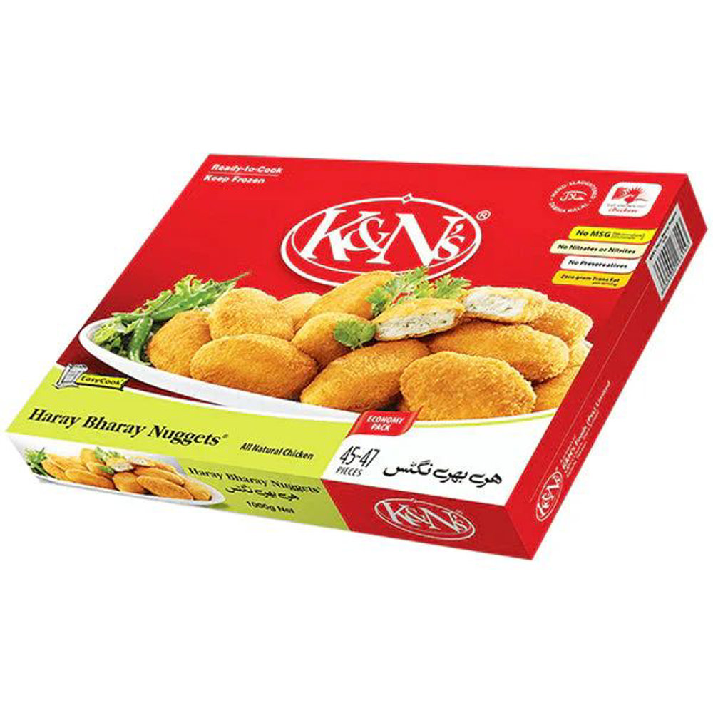 Picture of K&N's Hary Bhary Nuggets E.P 1KG