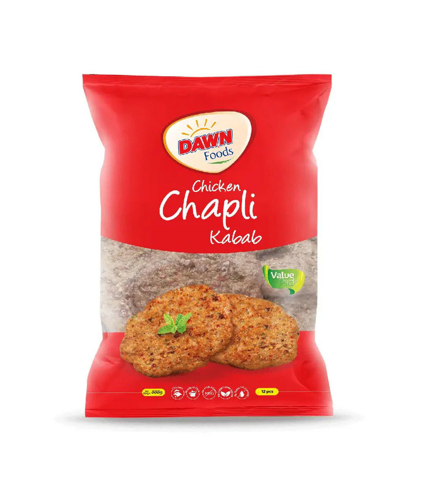 Picture of Dawn Food Chicken Chapli Kabab 12Pcs 888GM