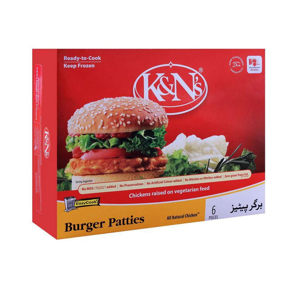 Picture of K&N Burger Patty Standard 400GM