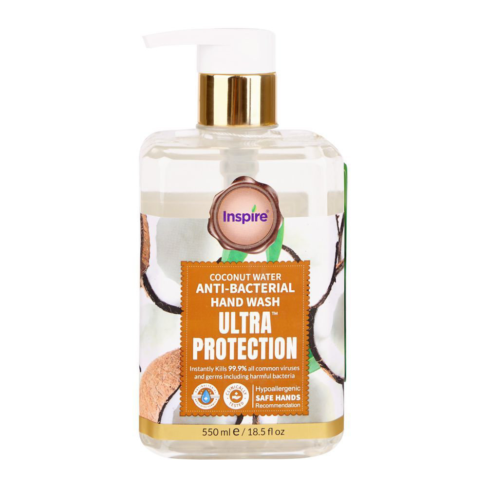 Picture of Inspire Coconut Water Ultra Protection Hand Wash 550ML