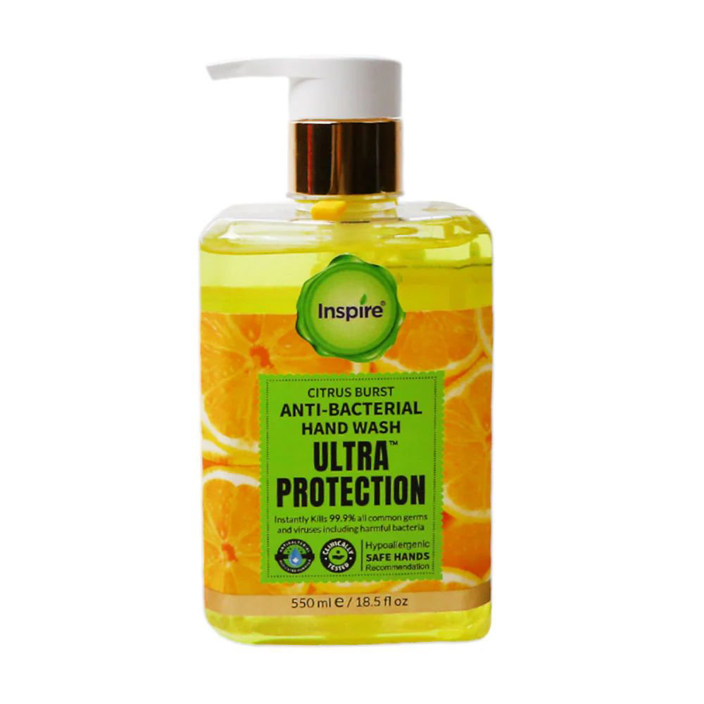 Picture of Inspire CItrus Burst  Anti-Bacterial Hand Wash 550ML