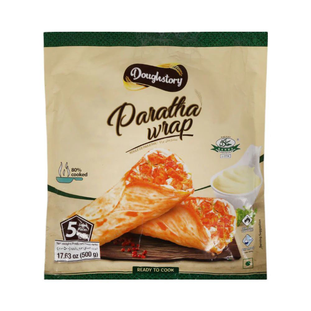 Picture of Doughstory Wrap Paratha 5Pcs 500GM
