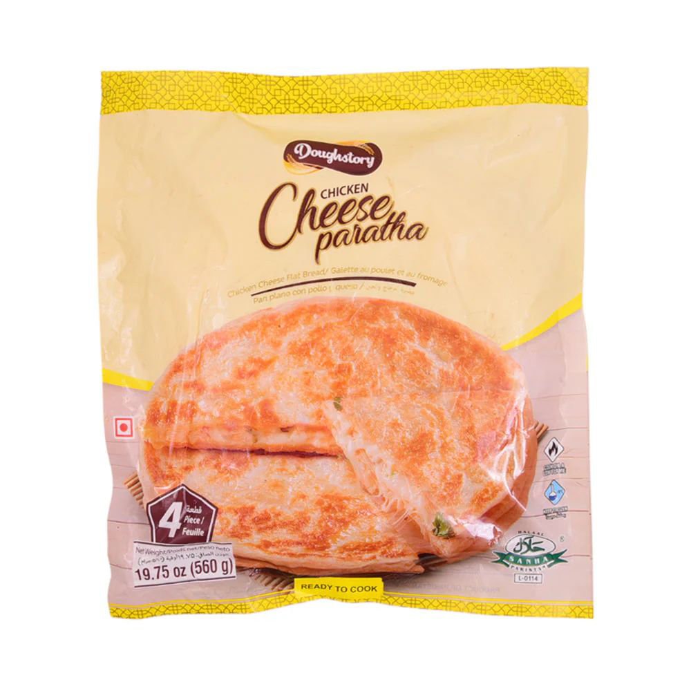Picture of Doughstory Chicken Cheese Paratha 4Pcs 560GM