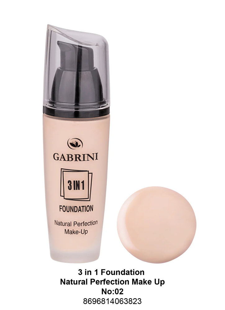 Picture of Gabrini 3In1 Foundation 02 40GM