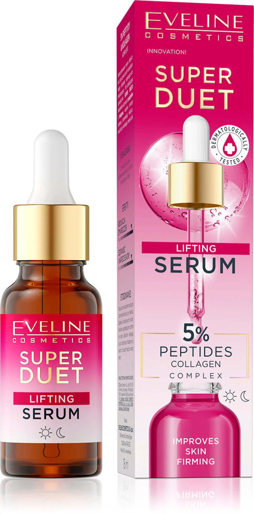 Picture of Eveline Super Duet 5% Peptides Collagen Serum 18ML