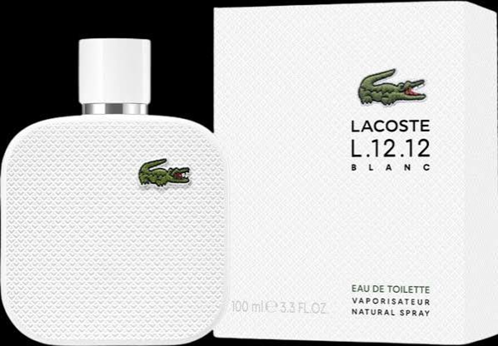 Picture of Lacoste L.12.12 Blanc EDT 100ML