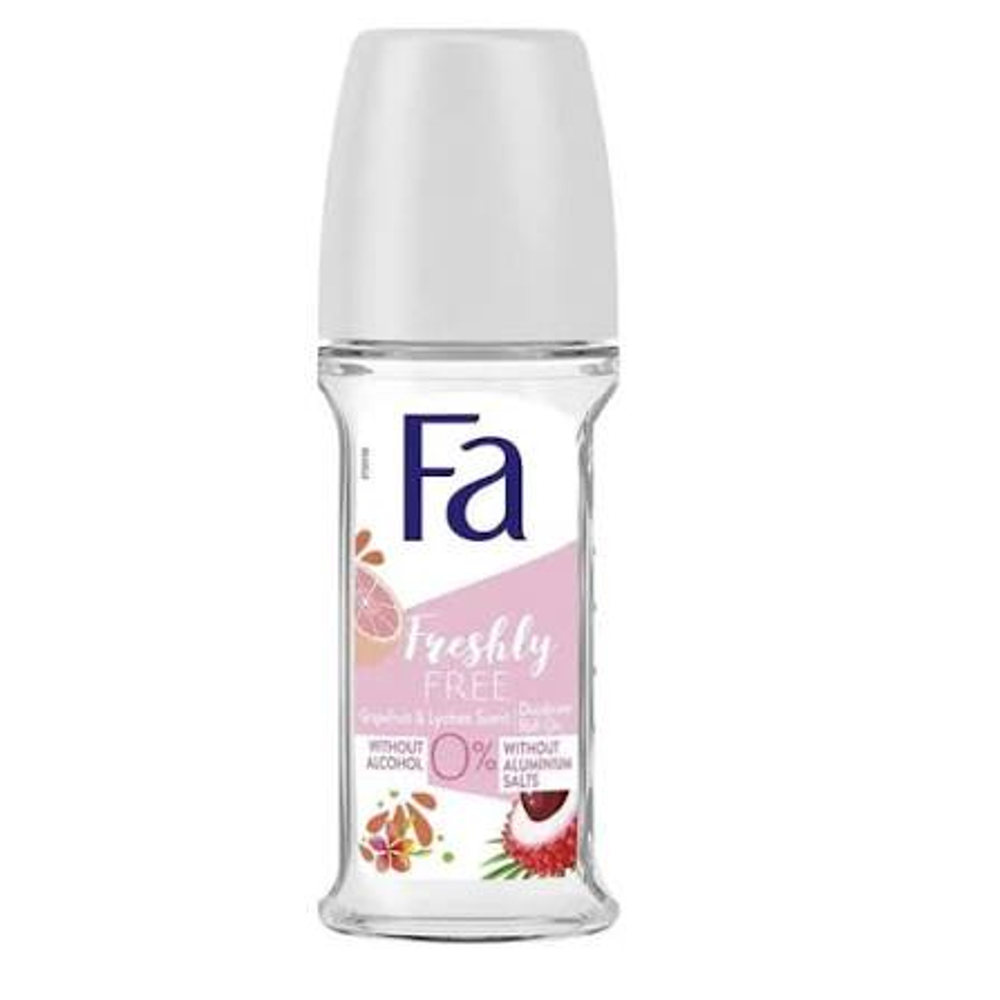 Picture of Fa Freshly Free Grapefruit & Lychee Roll On 50ML