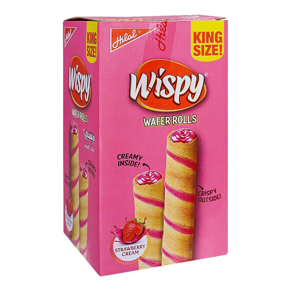 Picture of Hilal Wispy Strawberry Wafer Roll 8GM