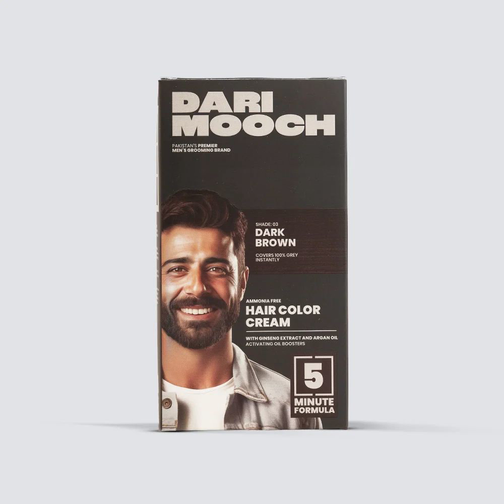 Picture of Dari Mooch Hair Color Cream 3 Dark Brown 