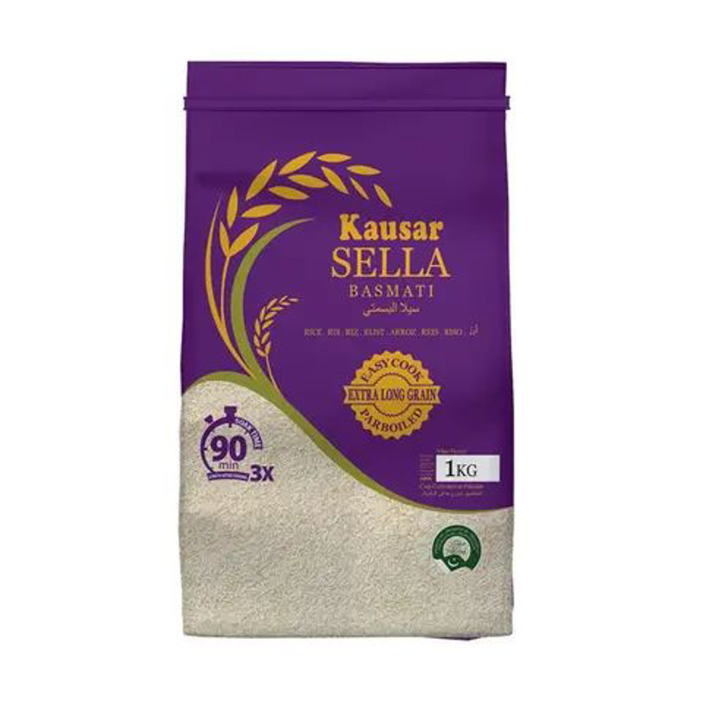 Picture of Kausar Sella Basmati Rice 1KG