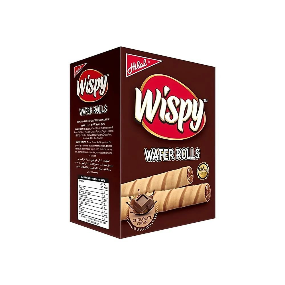 Picture of Hilal Wispy Chocolate Wafer Roll 8GM