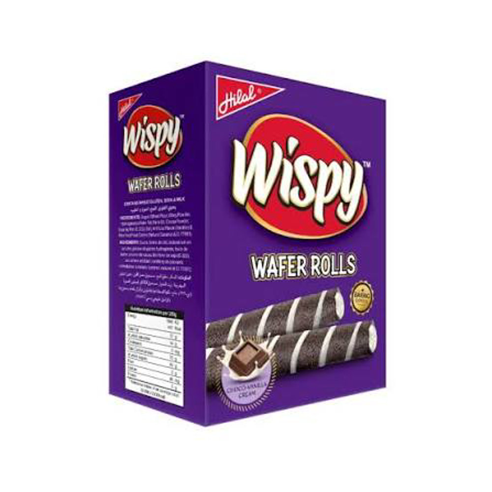 Picture of Hilal Wispy Choco-Vanilla Wafer Roll 8GM