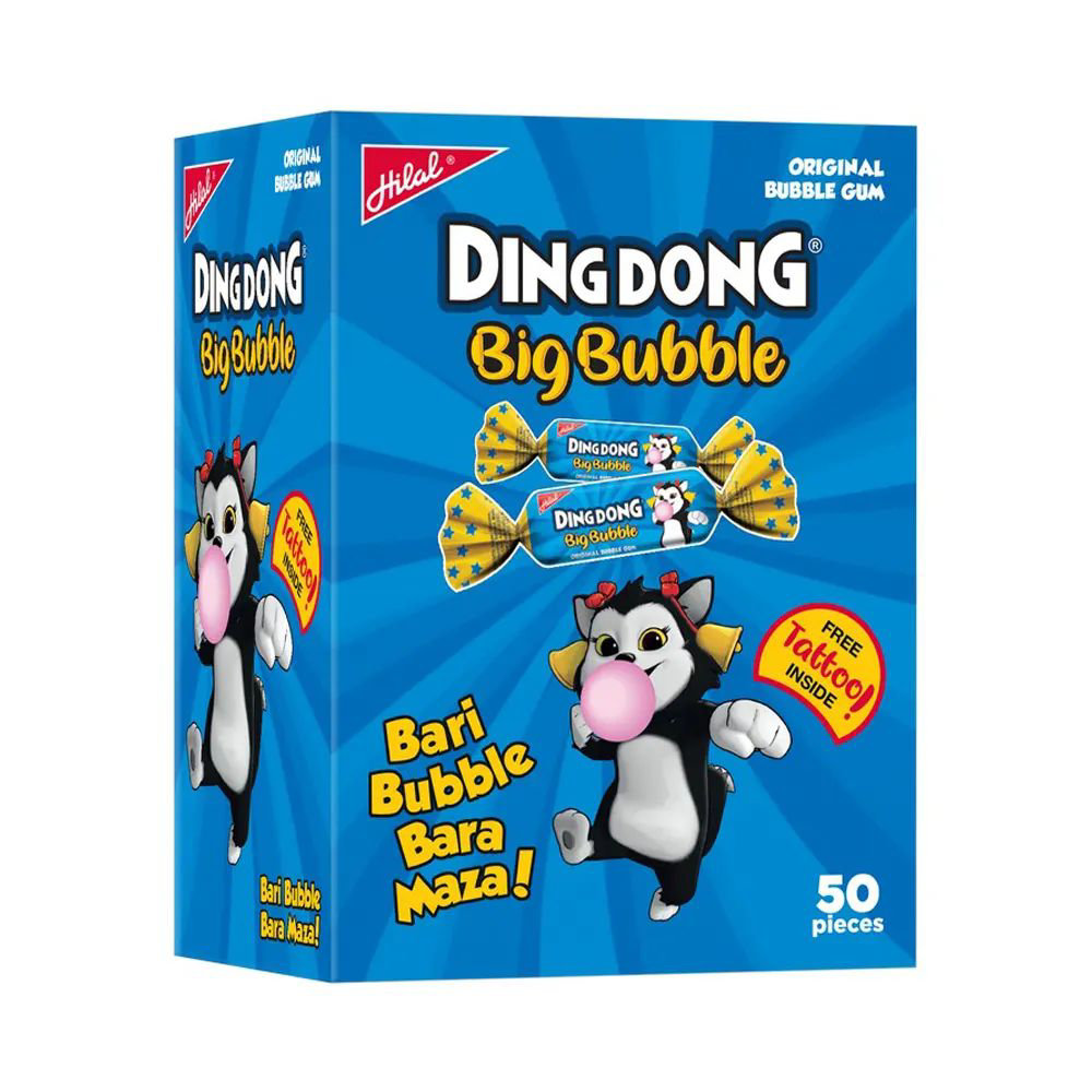 Picture of Hilal Ding Dong Big Bubble 50Pcs