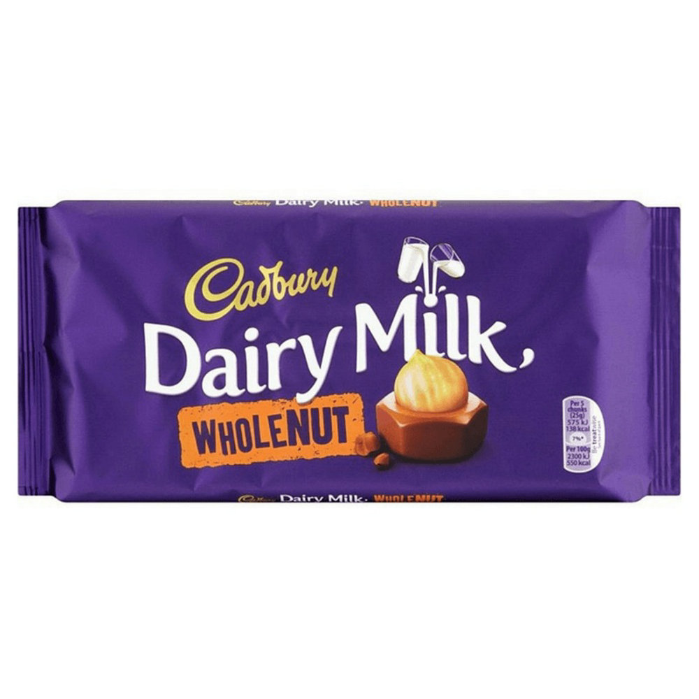Picture of Cadbury Dairy Milk Whole Nut Chocolate 110GM