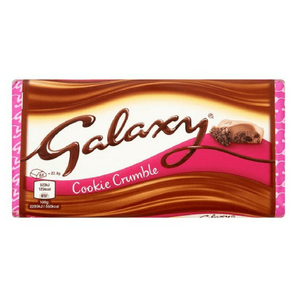 Picture of Galaxy Cookie Crumble Chocolate 100GM