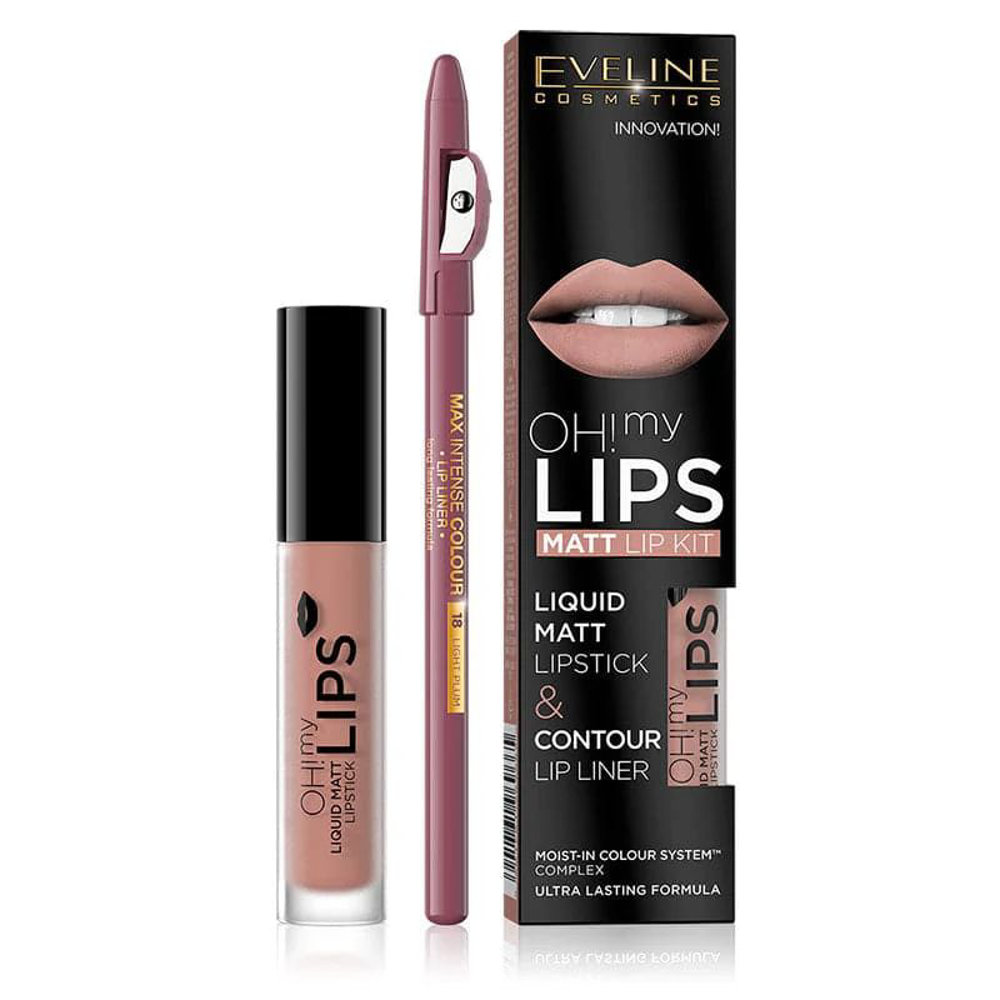 Picture of Eveline Oh My Lips Liquid Matte Lipstick 08