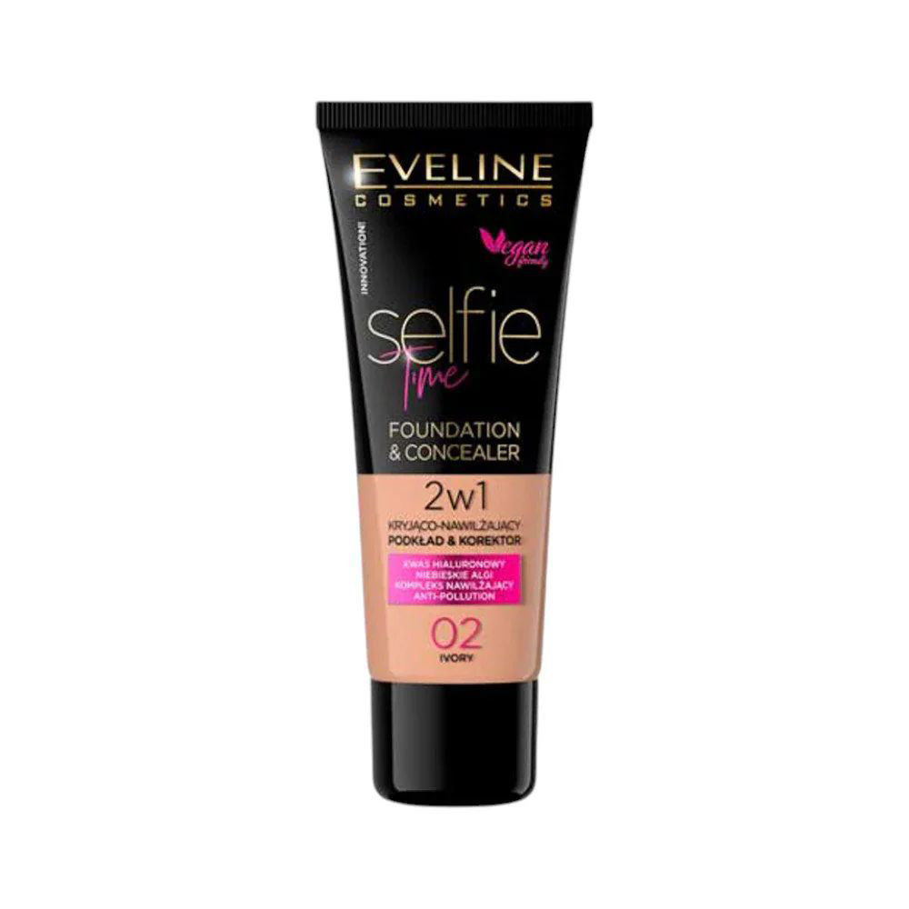 Picture of Eveline Selfie Time Foundation & Concealer 02 30ML
