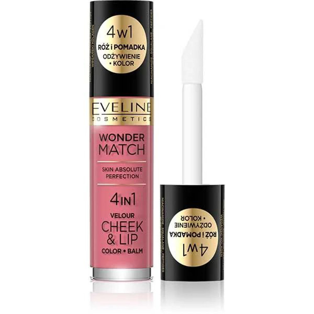 Picture of Eveline Wonder Match 4In1 Cheek & Lip 01  