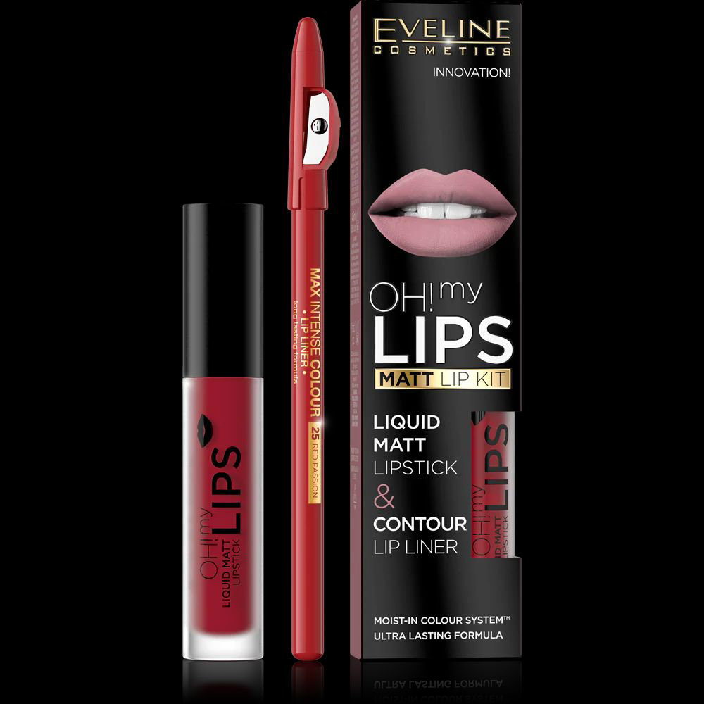 Picture of Eveline Oh My Lips Liquid Matte Lipstick 17