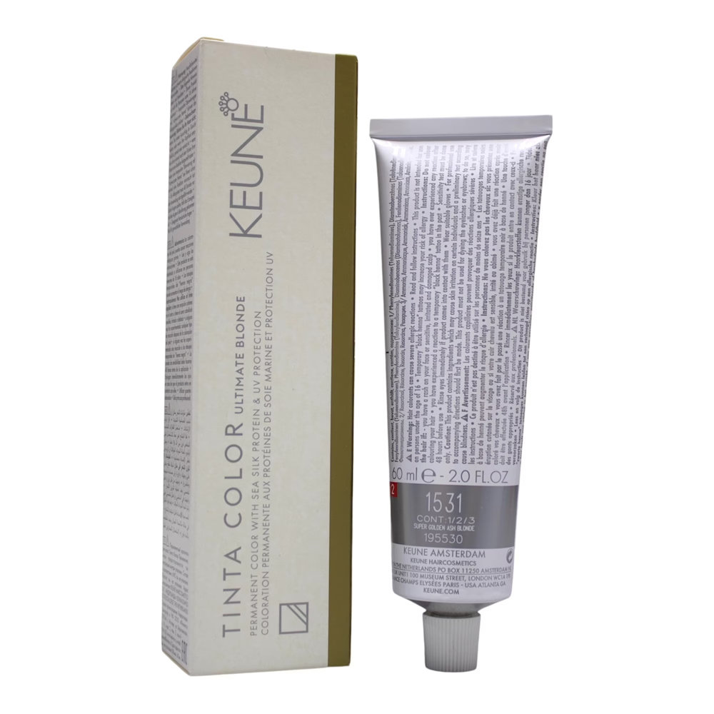 Picture of Keune Hair Color 1531 Super Golden Ash Blonde 60ML