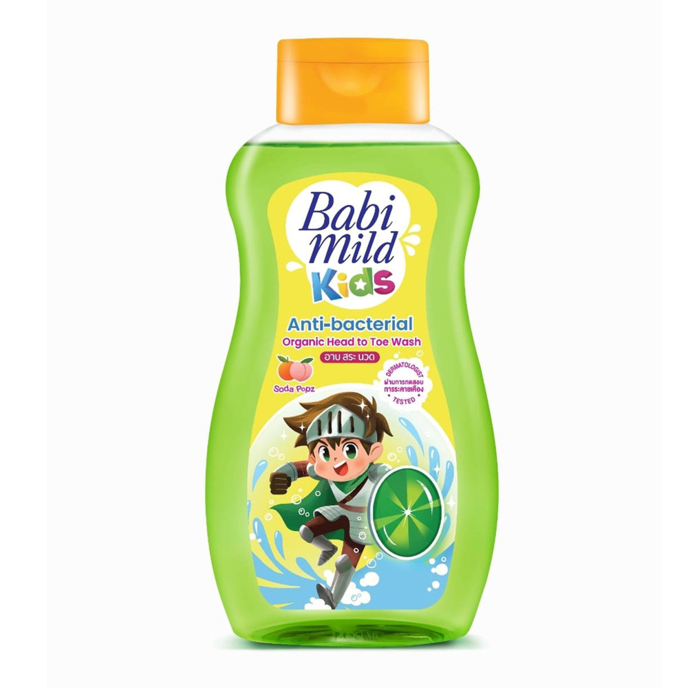 Picture of Babi Mild Kids Anti-Bacterial Head To Toe Wash 190ML