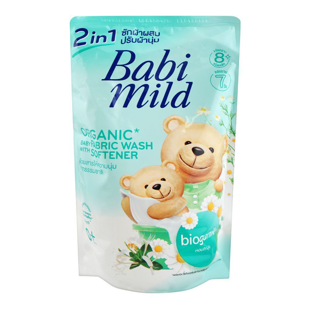 Picture of Babi Mild Organic Bioganik Baby Fabric Wash 530ML