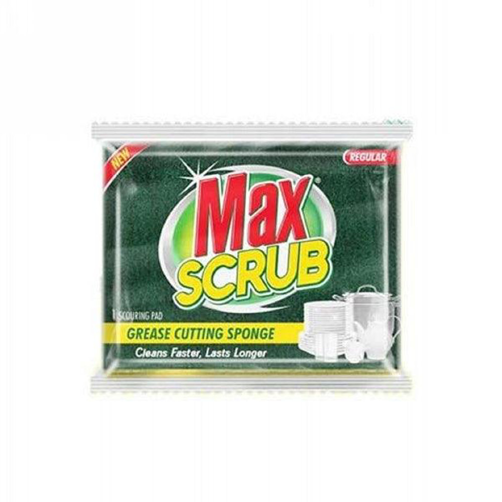 Picture of Max Scrub Grease Cutting Sponge 2in1 Value Pack