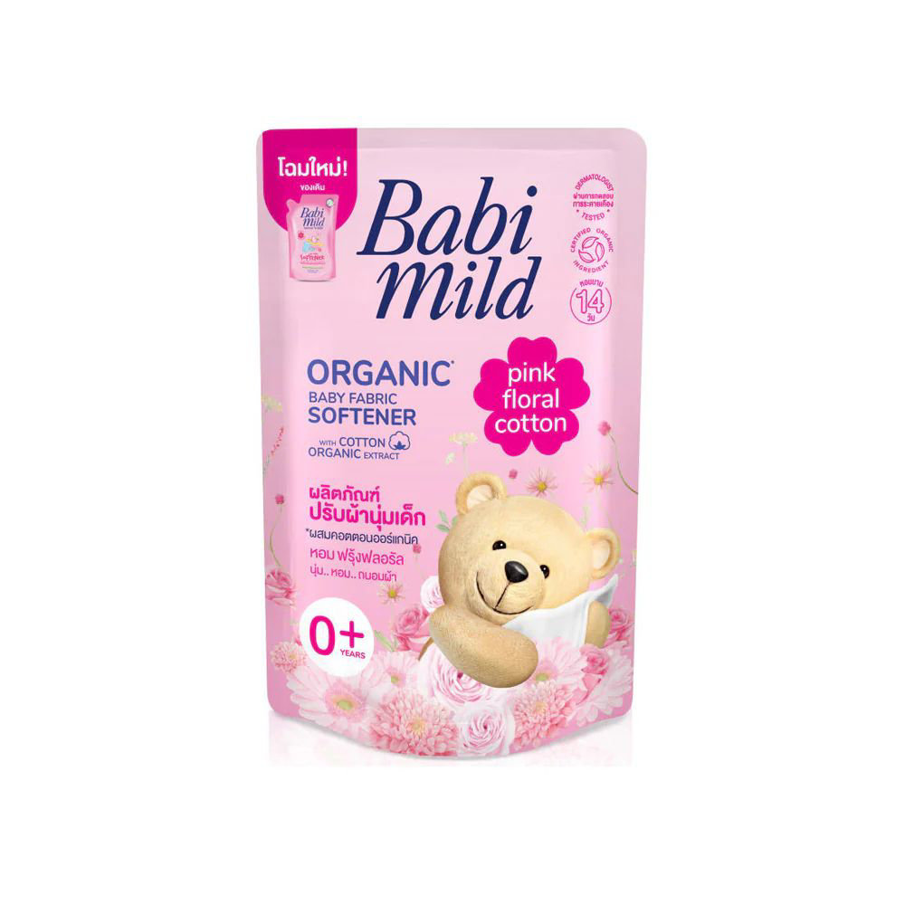 Picture of Babi Mild Pink Floral Baby Fabric Softener 570ML