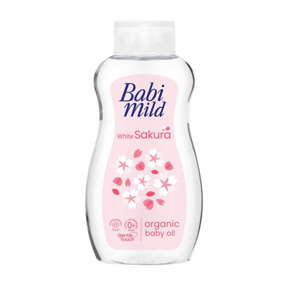 Picture of Babi Mild White Sakura Baby Oil 200ML