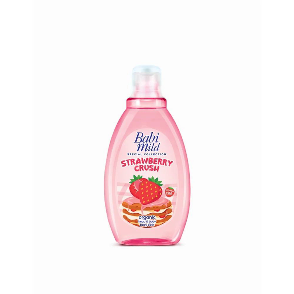 Picture of Babi Mild Strawberry Crush Baby Bath 180ML