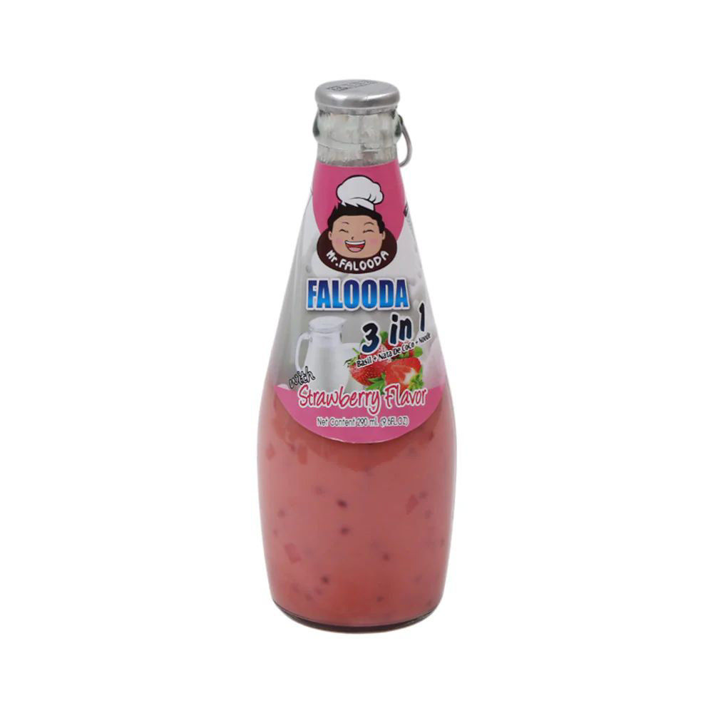 Picture of Falooda With Strawberry Flavor Drink 290ML