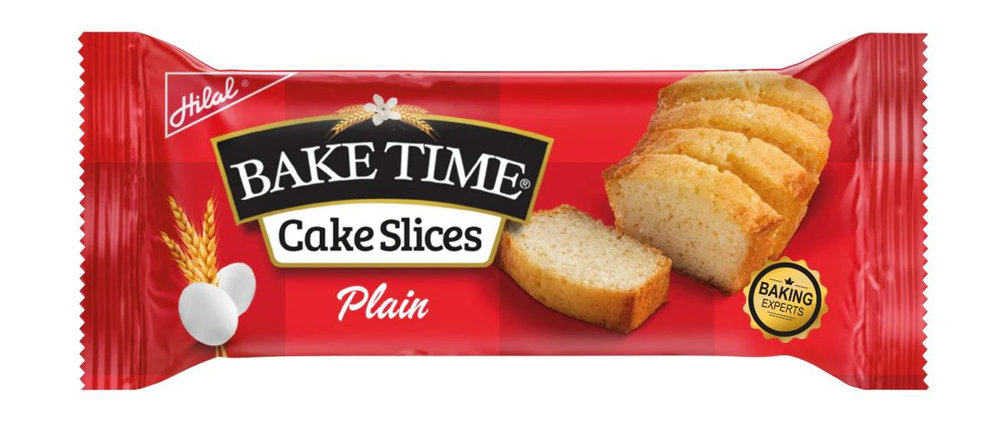 Picture of Hilal Bake Time Plain Cake Slice 37GM