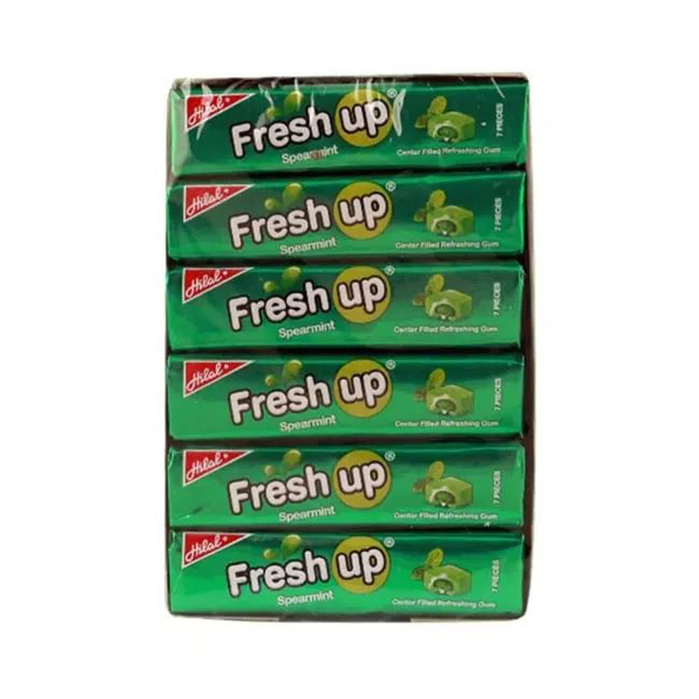 Picture of Hilal Freshup Spearmint Gum Stick 7Pcs