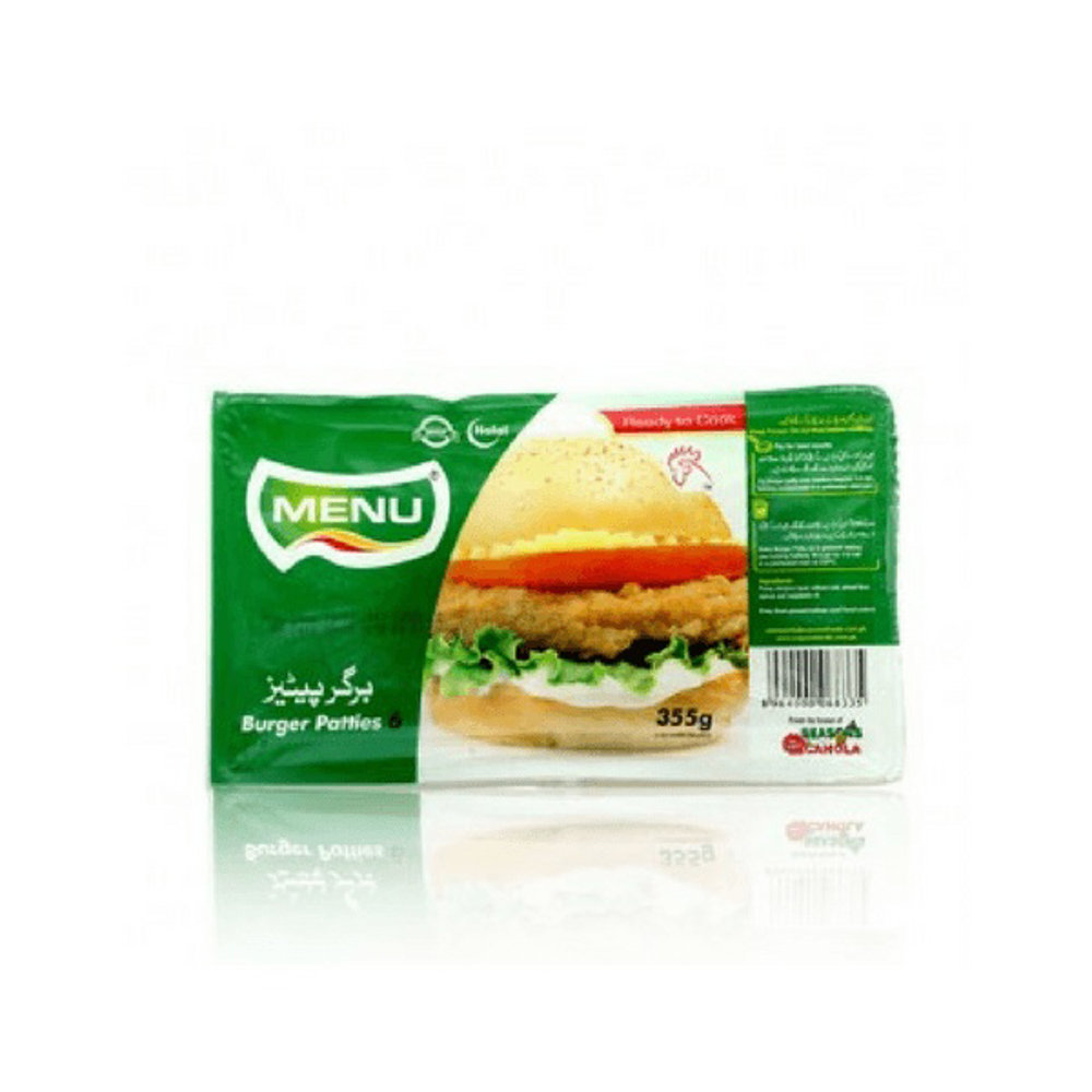 Picture of Menu Burger Patties 355GM