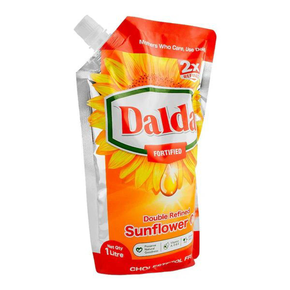 Picture of Dalda Sunflower Oil Standing Pouch 1Ltr