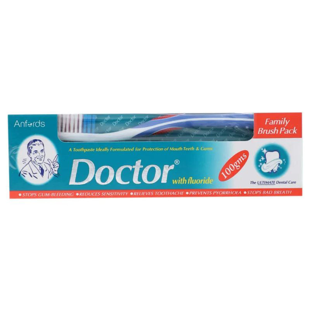 Picture of Doctor Fluoride Tooth Paste Family Pack 90GM