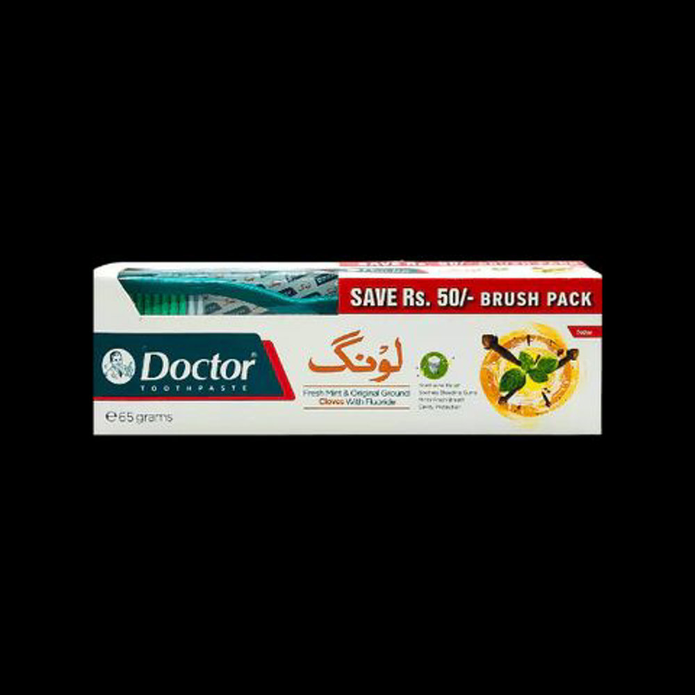 Picture of Doctor Laung Cloves ToothPaste Brush Pack 65GM