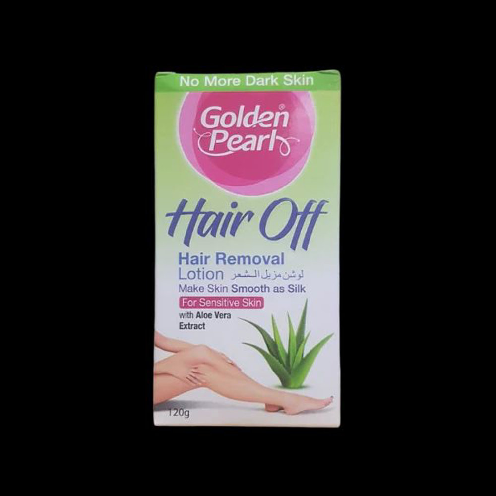 Picture of Golden Pearl Hair Off Hair Removal Lotion Aloe Vera 120GM