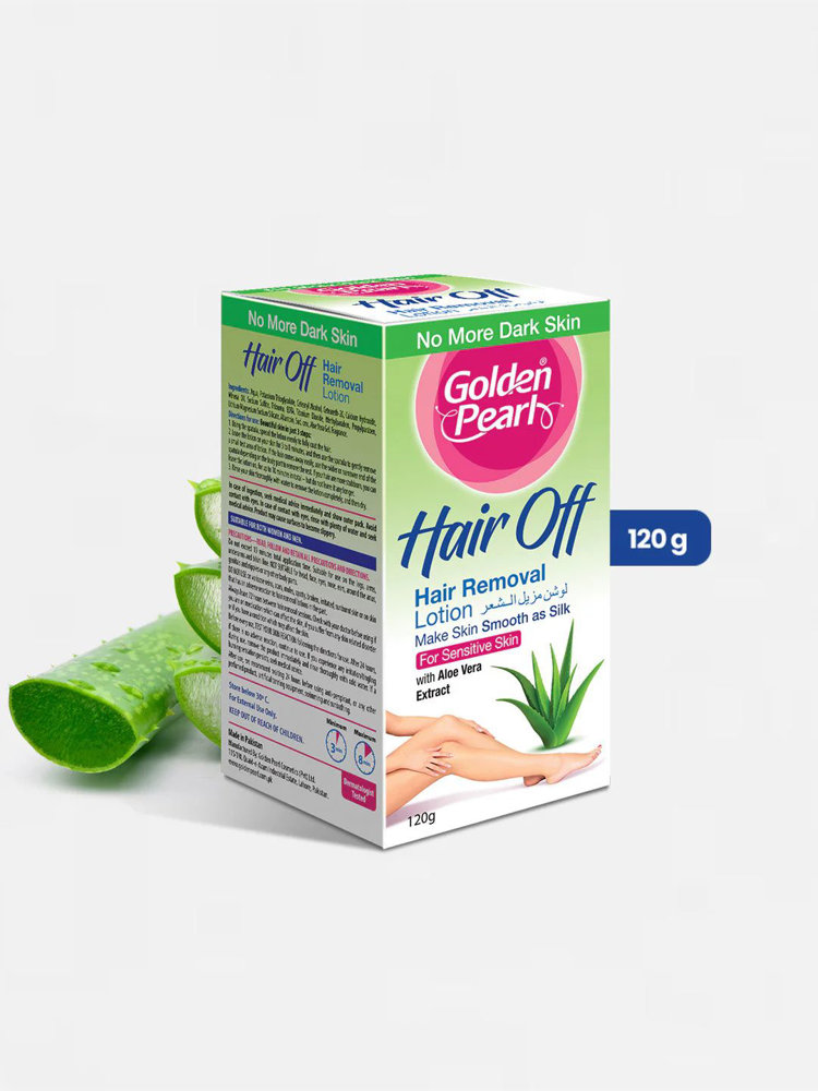 Picture of Golden Pearl Hair Off Hair Removal Cream Aloe Vera 20GM